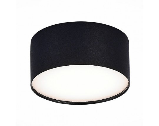 ST606.442.12 Светильник потолочный Черный LED 1*12W 4000K 1 080Lm Ra>90 120° IP20 D120xH55 185-265V