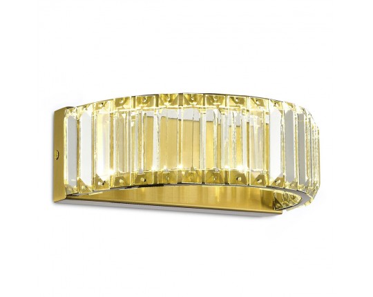 SL1622.301.01 Светильник настенный ST-Luce Латунь/Прозрачный LED 1*13W 4000K