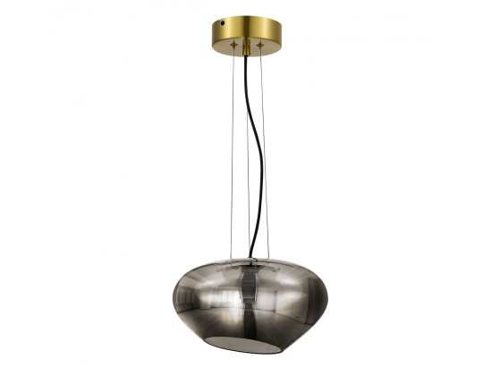 SL6019.303.01 Светильник подвесной ST-Luce Латунь/Дымчатый, Белый LED 1*10W 3000K