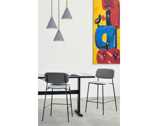 SLE1255-433-03 Светильник подвесной Черный/Серый E27 3*40W