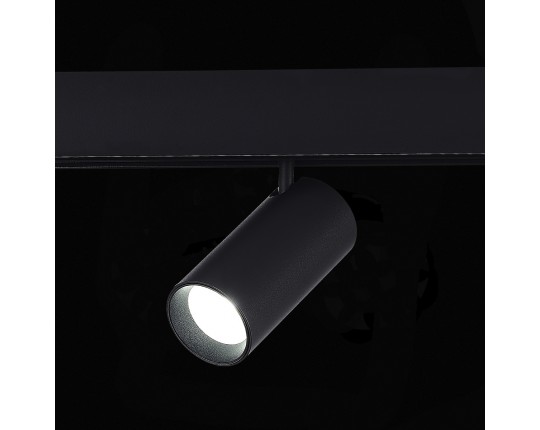 ST375.406.12.1 Магнитный трековый светильник SMART Черный LED 1*12W 2700K-6500K 1 080Lm Ra90 36о IP2