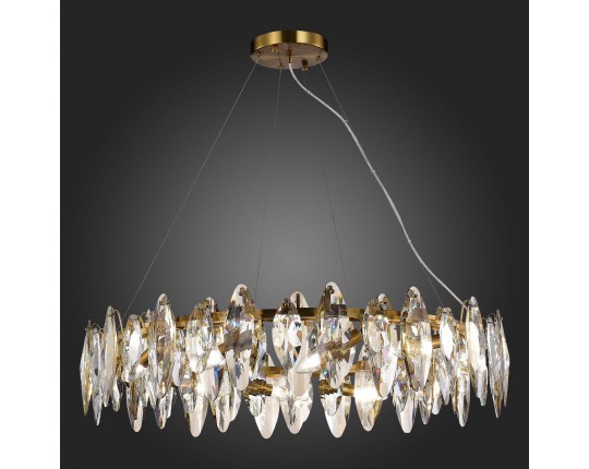 SL1227.303.12 Люстра подвесная ST-Luce Латунь/Прозрачный E14 12*40W