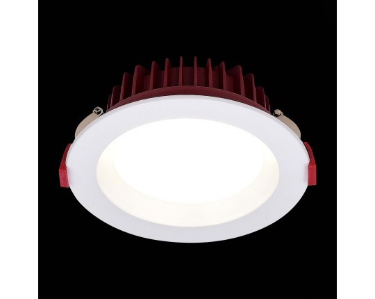 ST752.538.12 Св-к встр. Белый LED 1*12W 3000K 960Lm Ra80 100° IP44 D115xH47 100-240VV