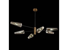 SL1209.302.06 Светильник потолочный ST-Luce Бронза,Черный/Дымчатый E14 6*40W