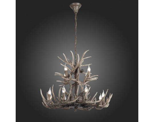 SL154.703.12 Люстра подвесная ST-Luce Серый E14 12*40W