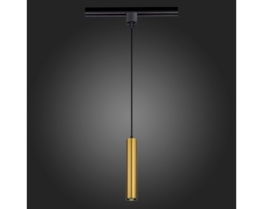 ST151.306.01 Светильник трековый Золото GU10 1*50W IP20 D54xH290 220V Без ламп