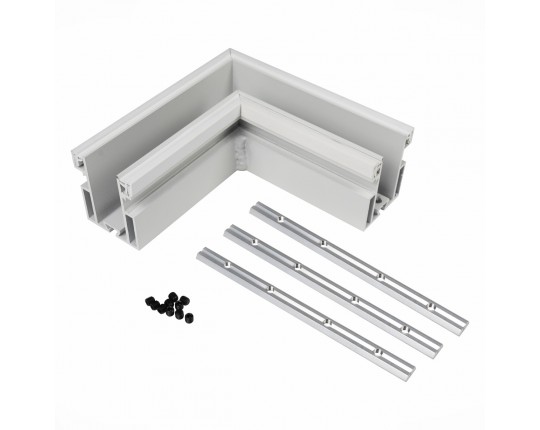 ST003.579.01 Угол-соединитель для профиля SKYLINE 48 с демпф. системой ST-Luce Белый