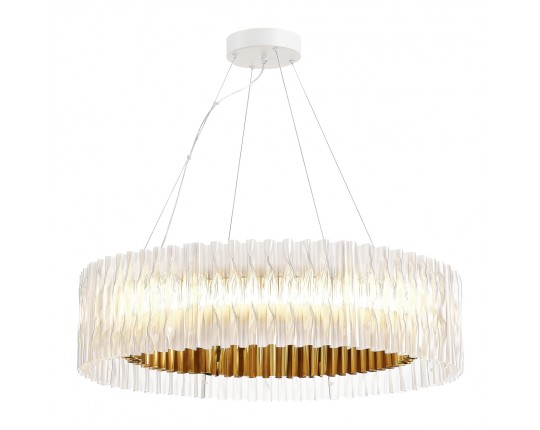 SL6012.213.01 Светильник подвесной ST-Luce Золотистый/Прозрачный LED 1*87W 3000K