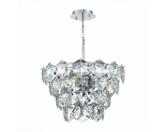 SL1631.103.06 Люстра подвесная ST-Luce Хром/Прозрачный E14 6*40W