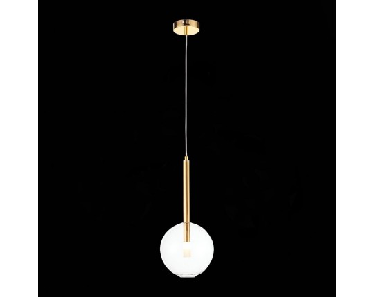 SL1054.203.01 Светильник подвесной ST-Luce Золотистый/Прозрачный G9 1*5W