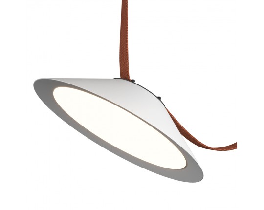 ST454.536.12 Св-к трек. Белый LED 1*12W 3000K 680Lm Ra90 120 IP20 D300xH71 48V