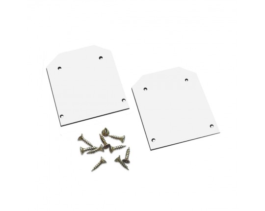 ST003.189.03 Торцевая заглушка (2 шт) для ST003.129.03 (S23) ST-Luce Серебристый