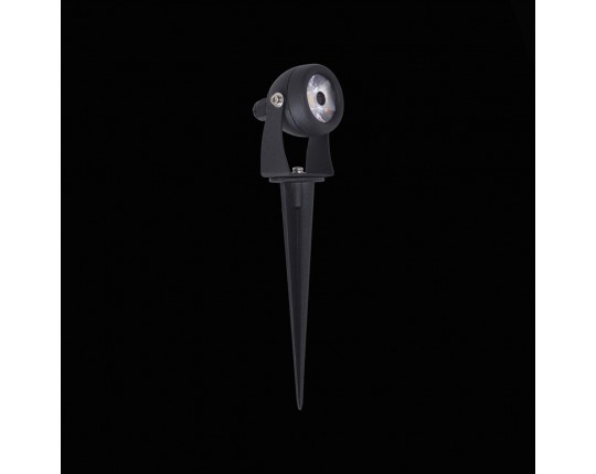 SL098.405.01 Светильник уличный наземный ST-Luce Черный/Прозрачный LED 1*5W 4000K