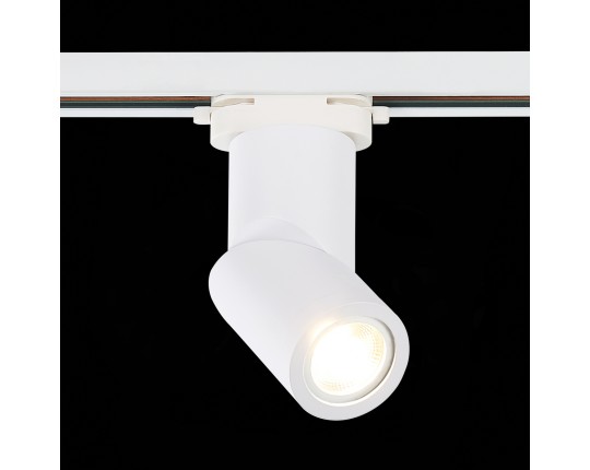 ST650.506.01 Св-к трек. Белый GU10 1*50W IP20 D60xH175 180-240V Без ламп