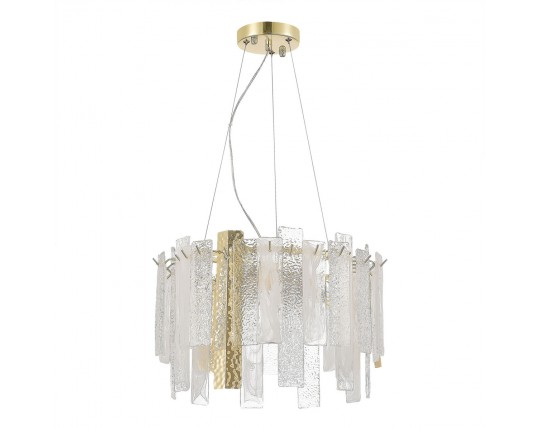 SL1636.203.06 Люстра подвесная ST-Luce Золотистый/Белый, Золотистый E14 6*40W