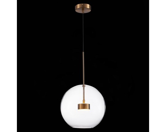 SL1133.223.01 Светильник подвесной ST-Luce Латунь/Прозрачный LED 1*14W 3000K