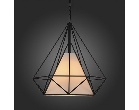 SL233.443.01 Светильник подвесной ST-Luce Черный/Черный, Белый E27 1*60W