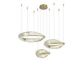 SL6204.311.03 Светильник подвесной ST-Luce Латунь/Прозрачный LED 1*97W 4000K