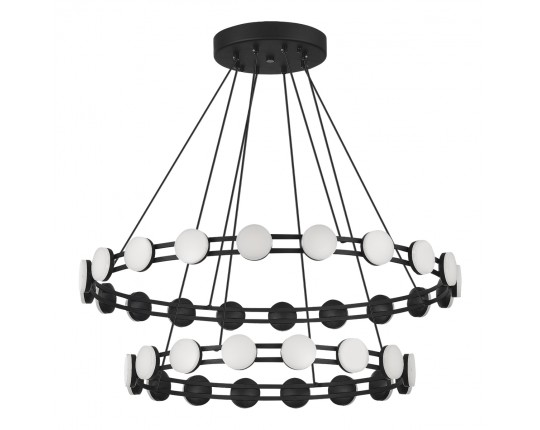 SL6610.403.36 Светильник подвесной ST-Luce черный/белый LED 1*70W 4000K