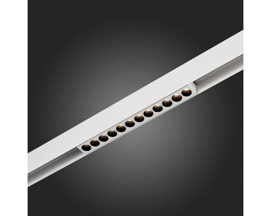 ST806.536.12 Магнитный трековый светильник Белый LED 1*12W 3000K 450Lm Ra>90 36° IP20 L220xW22xH44 4