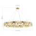 SL6133.303.16 Светильник подвесной ST-Luce Латунь/Прозрачный G9 16*5W 4000K