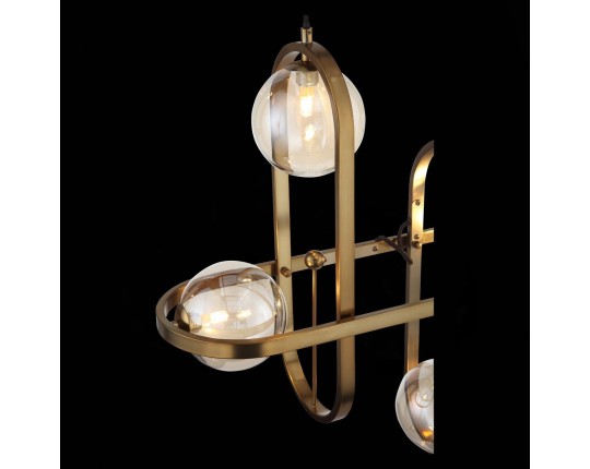 SL1201.203.04 Светильник подвесной ST-Luce Бронзовый/Коньячный G9 4*5W