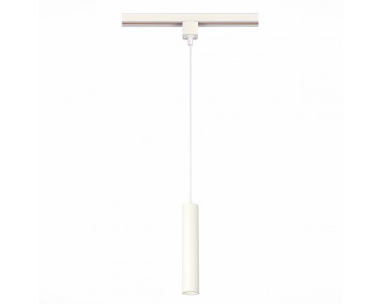 ST151.506.01 Светильник трековый Белый GU10 1*50W IP20 D54xH290 220V Без ламп