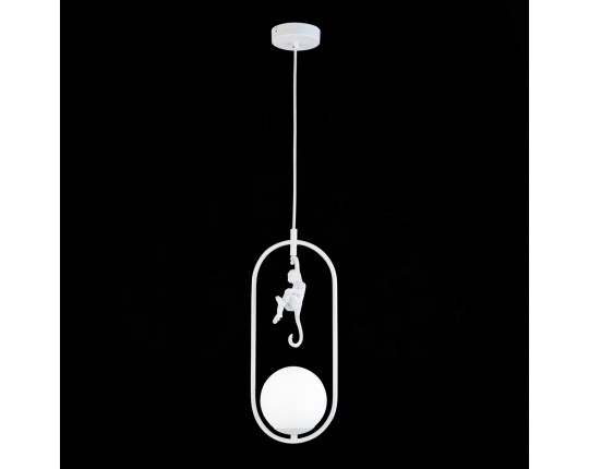 SLE115123-01 Подвес Белый/Белый E27 1*60W