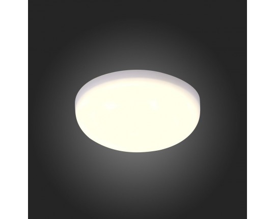 ST700.538.08 Св-к встр. Белый LED 1*8W 3000K 690Lm Ra80 180° IP44 D90xH20 85-265V