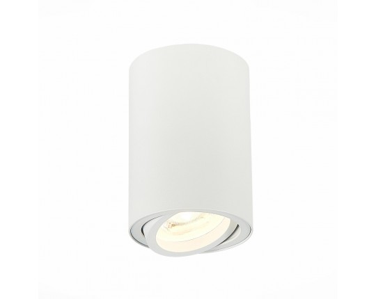 ST108.507.01 Светильник потолочный Белый GU10 1*50W  IP20 D70xH100 220V Без ламп