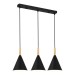 SLE1255-403-03 Светильник подвесной Черный/Черный E27 3*40W