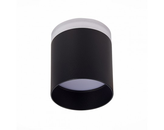 ST102.442.12 Светильник потолочный Черный LED 1*12W 4000K 936Lm Ra>80 120° IP20 D100xH90 170-240V
