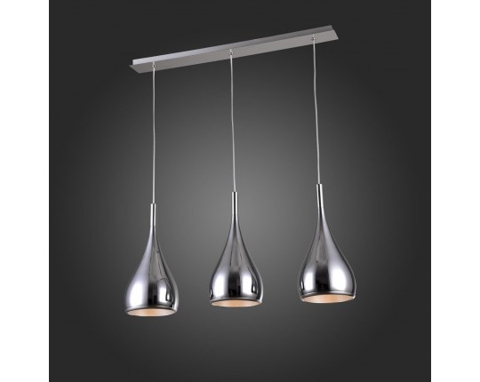 SL874.113.03 Люстра подвесная ST-Luce Хром/Хром E27 3*40W