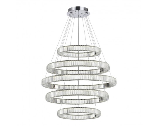 SL1622.103.05 Люстра подвесная ST-Luce Хром/Прозрачный LED 1*255W 4000K