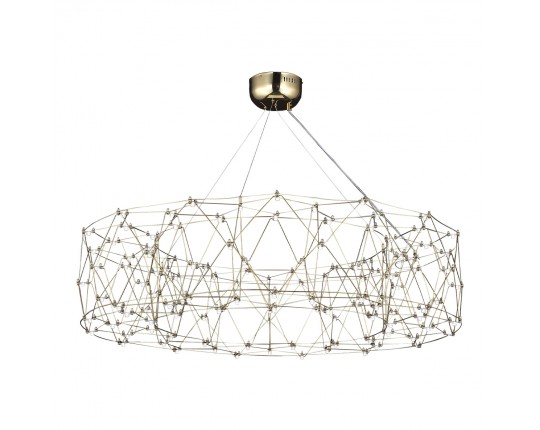 SL6602.203.72 Светильник подвесной ST-Luce Золотистый/Прозрачный LED 1*72W 4000K