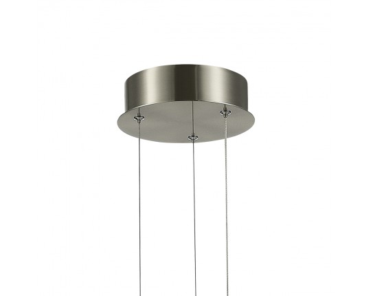 SL6235.103.20 Светильник подвесной ST-Luce Никель/Прозрачный LED 1*20W 4000K