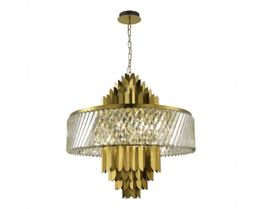 SL1635.303.13 Люстра подвесная ST-Luce Латунь/Прозрачный E14 13*40W