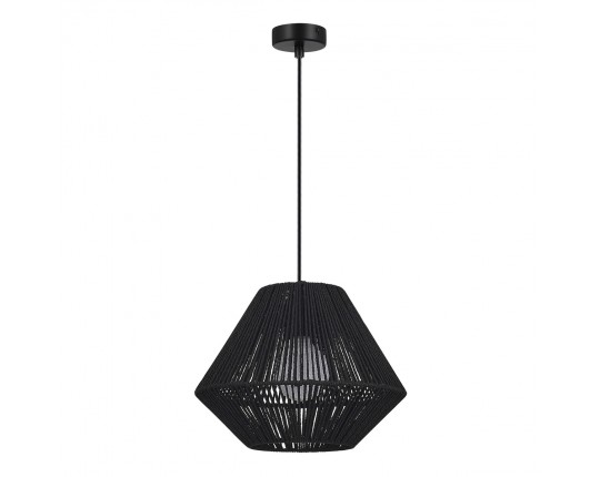 SLE6025-403-01 Светильник подвесной черный/черный E27 1*40W