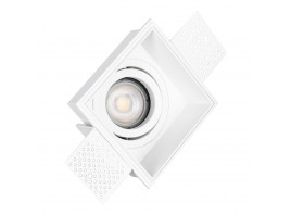 ST262.518.01 Св-к встр. Белый GU10 1*50W IP20 L91,5xW91,5xH5,2 220V Без ламп