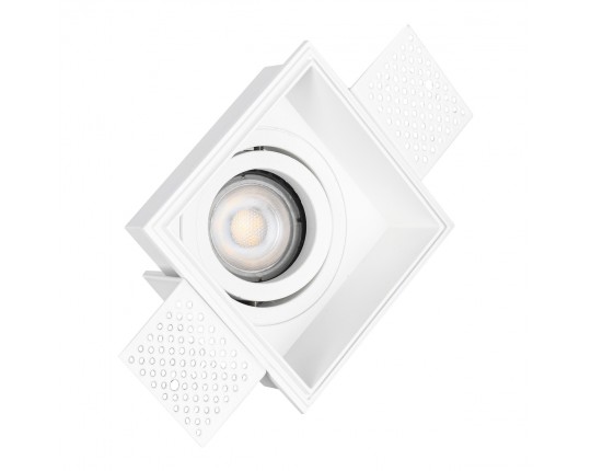 ST262.518.01 Св-к встр. Белый GU10 1*50W IP20 L91,5xW91,5xH5,2 220V Без ламп