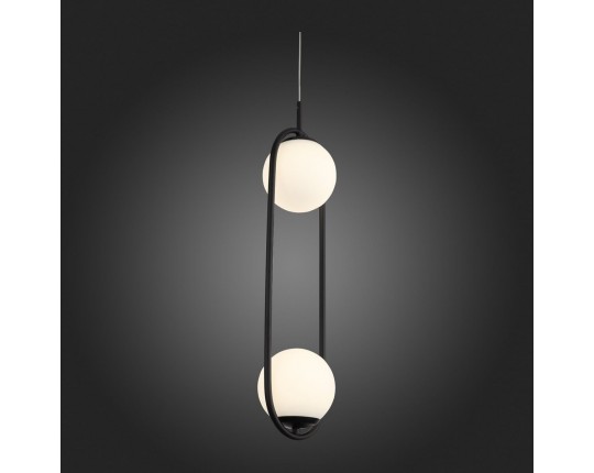 SL395.403.02 Подвес ST-Luce Черный/Белый LED 2*8W 4000K