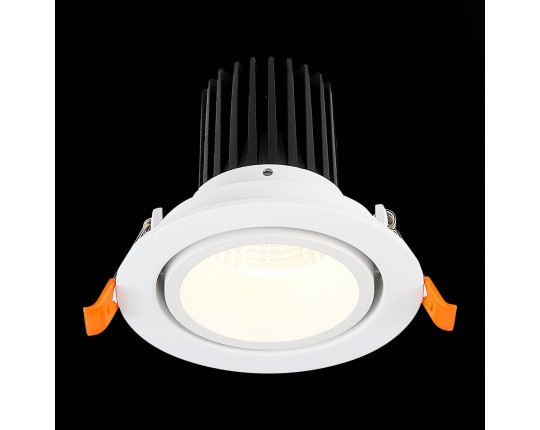 ST705.548.10 Св-к встр. Белый LED 1*10W 4000K 750Lm Ra>90 38° IP20 D102xH85 170-240V