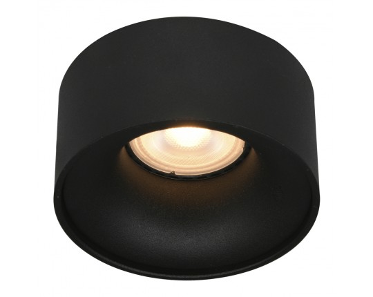 ST260.408.01 Св-к встр. Черный GU10 1*50W IP20 D85xH104 220V Без ламп