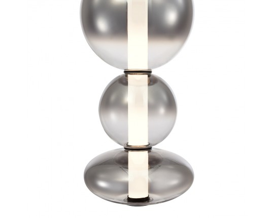 SL6119.403.24 Светильник подвесной ST-Luce Черный/Дымчато-Серый LED 1*24W 3000K