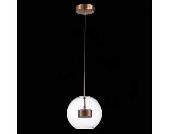 SL1133.233.01 Светильник подвесной ST-Luce Латунь/Прозрачный LED 1*14W 3000K