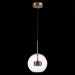 SL1133.233.01 Светильник подвесной ST-Luce Латунь/Прозрачный LED 1*14W 3000K