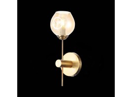 SL1500.201.01 Светильник настенный ST-Luce Золотистый/Янтарный E14 1*40W