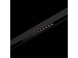 ST806.446.12 Магнитный трековый светильник Черный LED 1*12W 4000K 550Lm Ra>90 36° IP20 L220xW22xH44