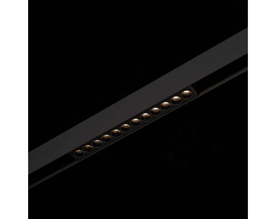 ST806.446.12 Магнитный трековый светильник Черный LED 1*12W 4000K 550Lm Ra>90 36° IP20 L220xW22xH44