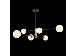 SLE220103-06 Светильник потолочный Черный, Бронза/Белый G9 6*5W